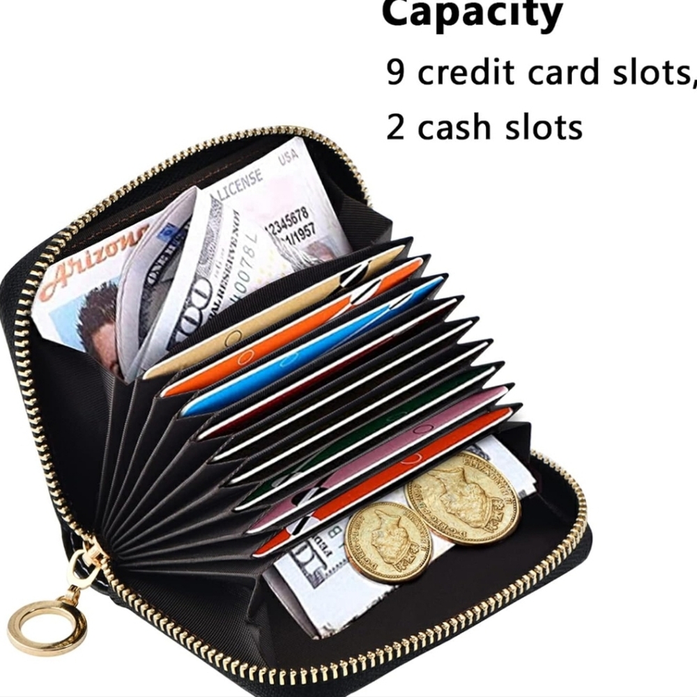 Leopard Print Rfid Blocking Wallet - image 6